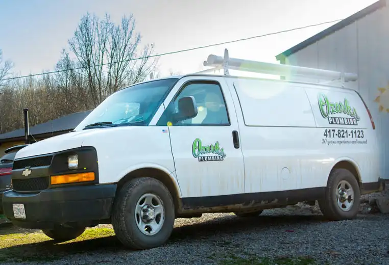 Professional plumber working in Alton Missouri